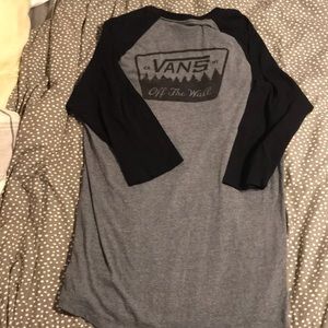 Men’s Vans Baseball Tee Style Shirt
